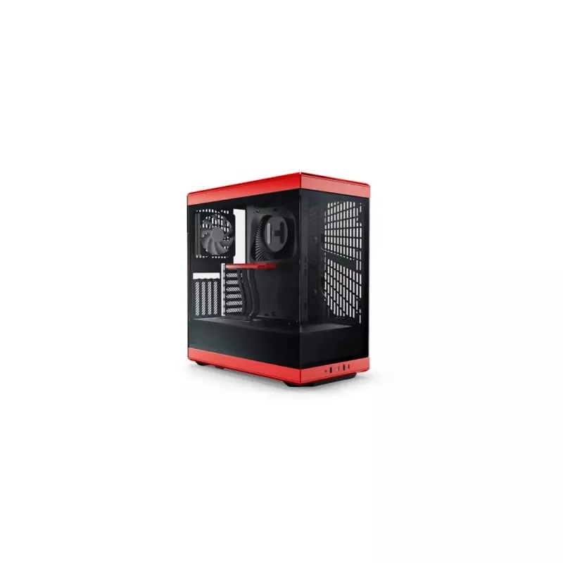 PC korpusas HYTE Y40 Midi Tower juoda, raudona