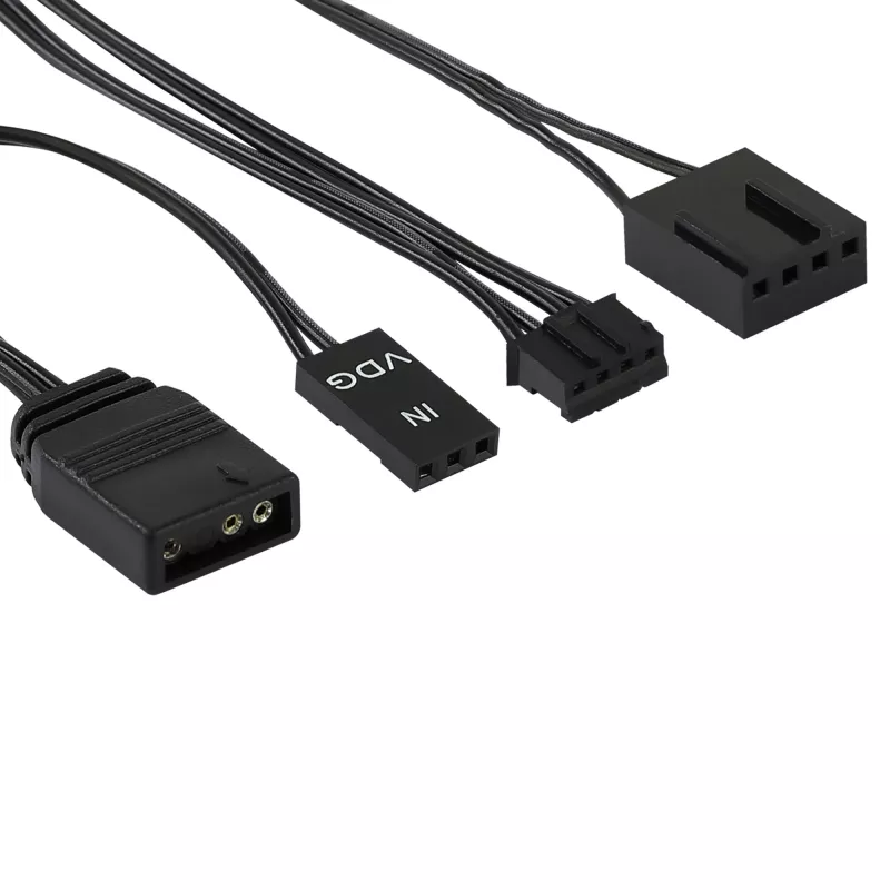 Aerocool ASTRO12PRO rinkinys 3 ventiliatoriai PC 12cm LED RGB antivibracinis nuotolinio valdymo