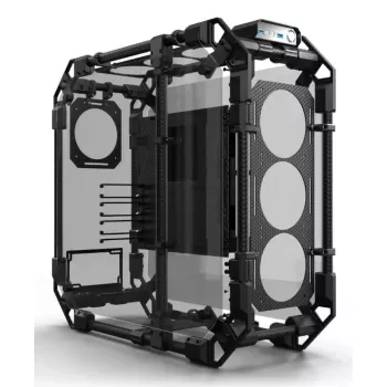 PC korpusas Alphacool Apex Skeleton Full Tower juodas