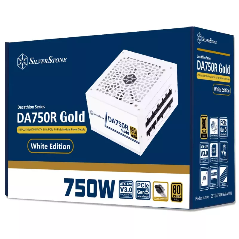 Maitinimo blokas Sidabrinėstone DA750R Gold 750 W