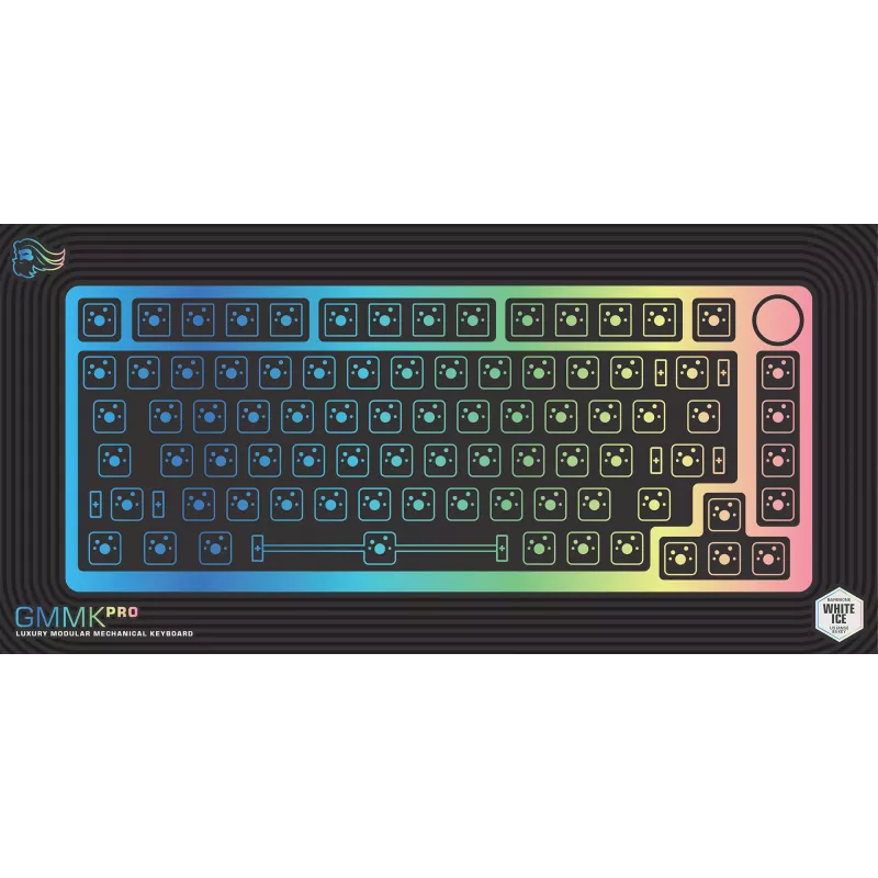 „Glorious Gaming GMMK Pro“ klaviatūros komplektas