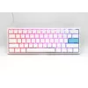Ducky DKON2061ST klaviatūra USB QWERTY US International balta mini mechaninė RGB LED