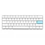 Ducky DKON2061ST klaviatūra USB QWERTY US International balta mini mechaninė RGB LED