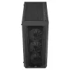 Aerocool PRISMBKV3 PC Case ATX Juoda 4 Fans ARGB Front Side Side Tempered Glass