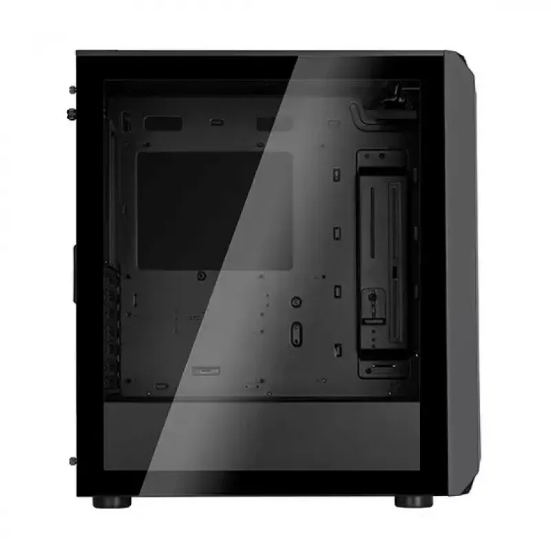 PC korpusas Sidabrinėstone FARA 511Z Midi Tower juodas