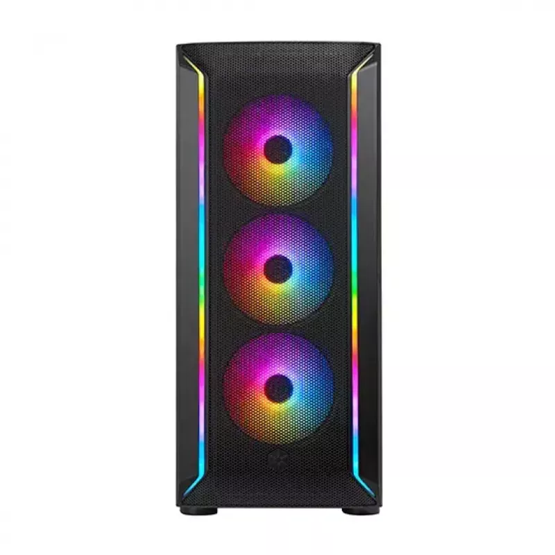 PC korpusas Sidabrinėstone FARA 511Z Midi Tower juodas