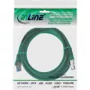 InLine komutacinis kabelis S/FTP PiMF Cat.6A be halogenų 500MHz žalias 2m