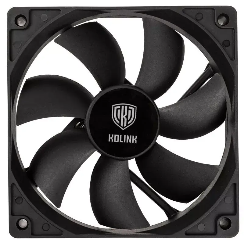 Kompiuterio korpuso ventiliatorius Kolink Classic HDB 120 mm, 1500 RPM, 52.15 CFM, juodas