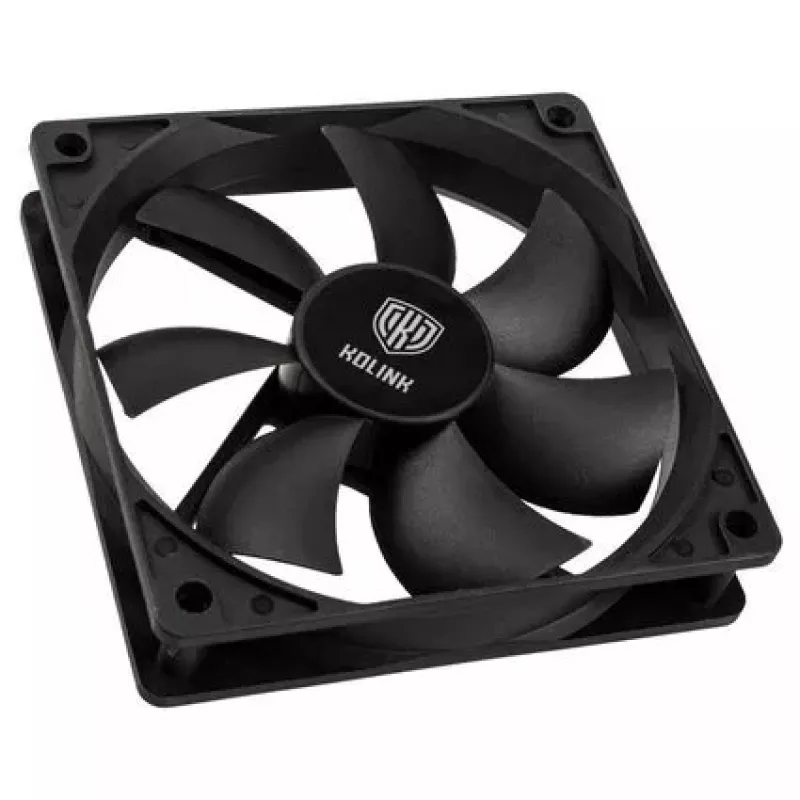 Kompiuterio korpuso ventiliatorius Kolink Classic HDB 120 mm, 1500 RPM, 52.15 CFM, juodas