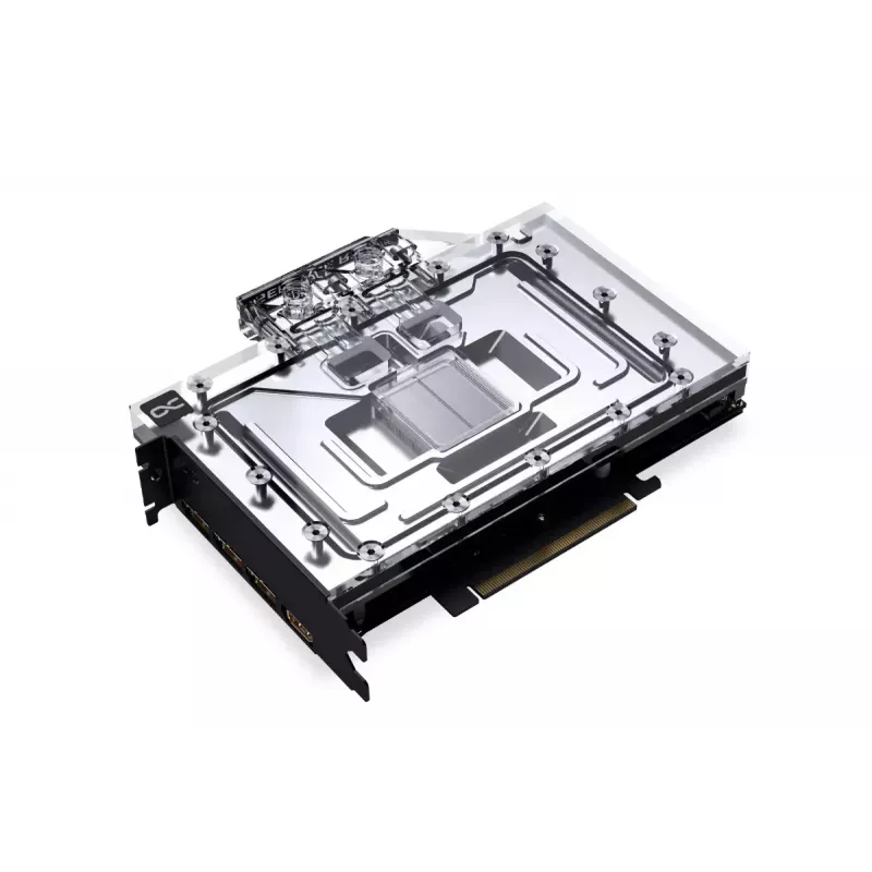 Vandens blokas + galinė plokštė Alphacool GPX-N Akrilas Aliuminis Varis Juoda 144,3x198,6x35,9mm