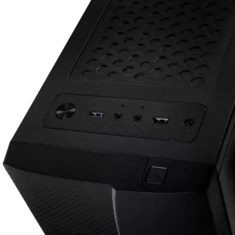 PC korpusas Kolink Inspire K5 ARGB Midi Tower juodas