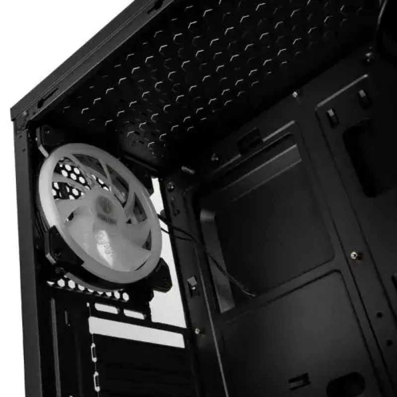 PC korpusas Kolink Inspire K5 ARGB Midi Tower juodas