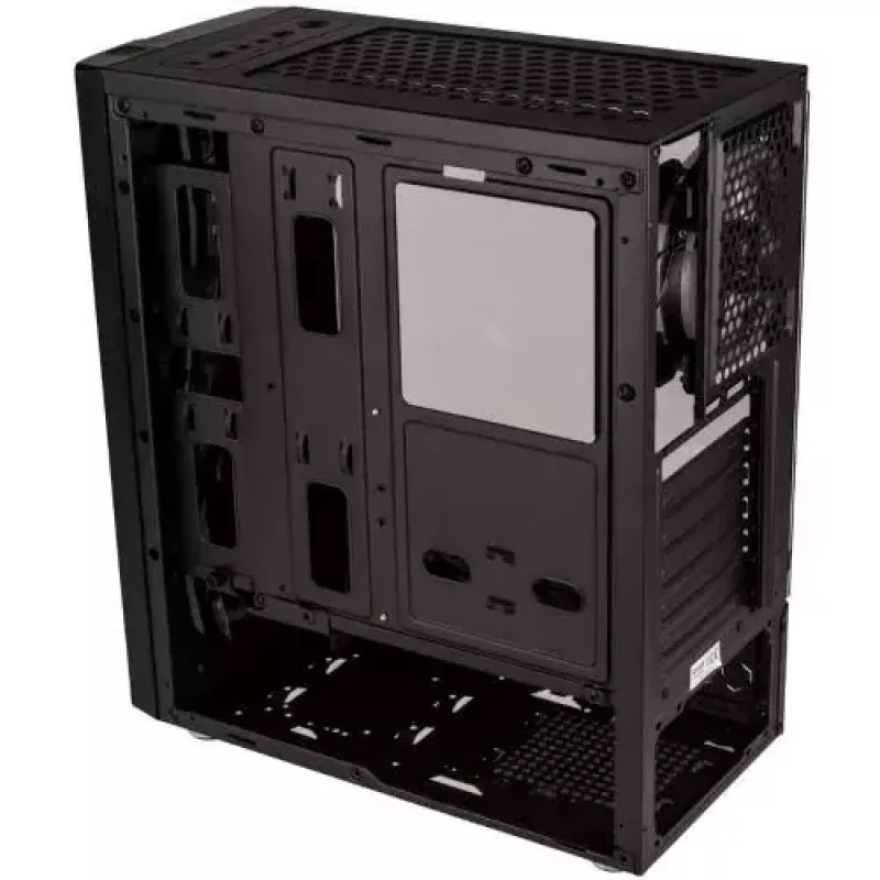PC korpusas Kolink Inspire K5 ARGB Midi Tower juodas