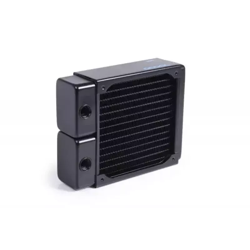 Radiatorius Alphacool 14472 žalvaris varis nerūdijantis plienas juodas 124mm