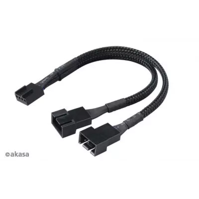 Akasa ventiliatoriaus skirstytuvų rinkinys AK-CBFA04-KT04 — 4 vnt. PWM ventiliatoriaus skirstytuvo