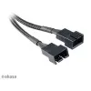 Akasa ventiliatoriaus skirstytuvų rinkinys AK-CBFA04-KT04 — 4 vnt. PWM ventiliatoriaus skirstytuvo