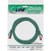 InLine komutacinis kabelis S/FTP PiMF Cat.6 250MHz PVC copper green 0.5m