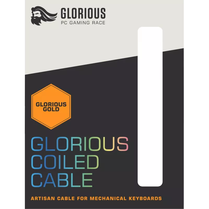 Glorious Gaming susuktas auksinis 1.37 m