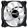 AEROCOOL COSMO12FRGB 120 mm kompiuterio korpuso ventiliatorius, 1000 RPM, 15 šviesos diodų RGB, Molex jungtis, 3,72 W, juodas