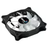AEROCOOL COSMO12FRGB 120 mm kompiuterio korpuso ventiliatorius, 1000 RPM, 15 šviesos diodų RGB, Molex jungtis, 3,72 W, juodas