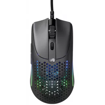 Glorious Gaming Glorious Model O Wired 2 - matinė juoda, dešiniarankė, optinė, USB Type-A, 26000 DPI, 1 ms, juoda
