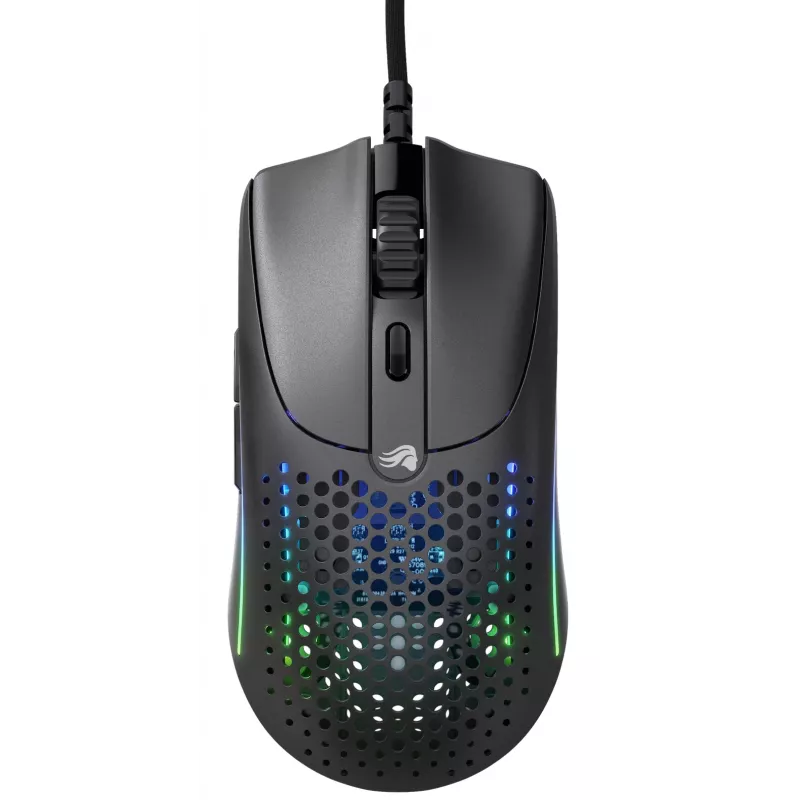Glorious Gaming Glorious Model O Wired 2 - matinė juoda, dešiniarankė, optinė, USB Type-A, 26000 DPI, 1 ms, juoda
