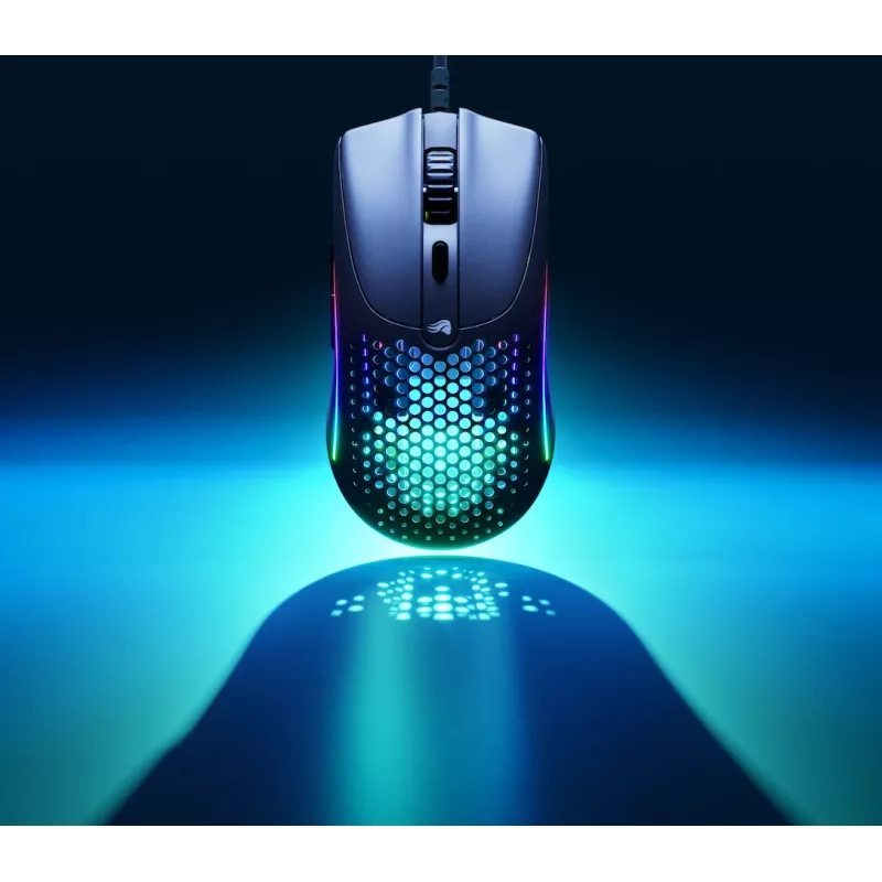 Glorious Gaming Glorious Model O Wired 2 - matinė juoda, dešiniarankė, optinė, USB Type-A, 26000 DPI, 1 ms, juoda