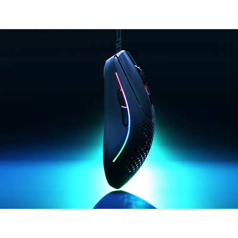 Glorious Gaming Glorious Model O Wired 2 - matinė juoda, dešiniarankė, optinė, USB Type-A, 26000 DPI, 1 ms, juoda