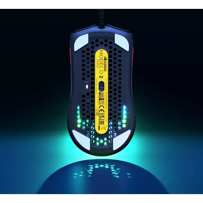 Glorious Gaming Glorious Model O Wired 2 - matinė juoda, dešiniarankė, optinė, USB Type-A, 26000 DPI, 1 ms, juoda