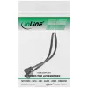 InLine PWM ventiliatoriaus maitinimo Y laidas, 4 kontaktų. 1M/2F, 0,15 m