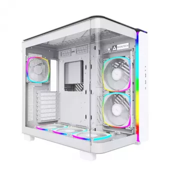 PC korpusas Montech KING 95 PRO Midi Tower baltas