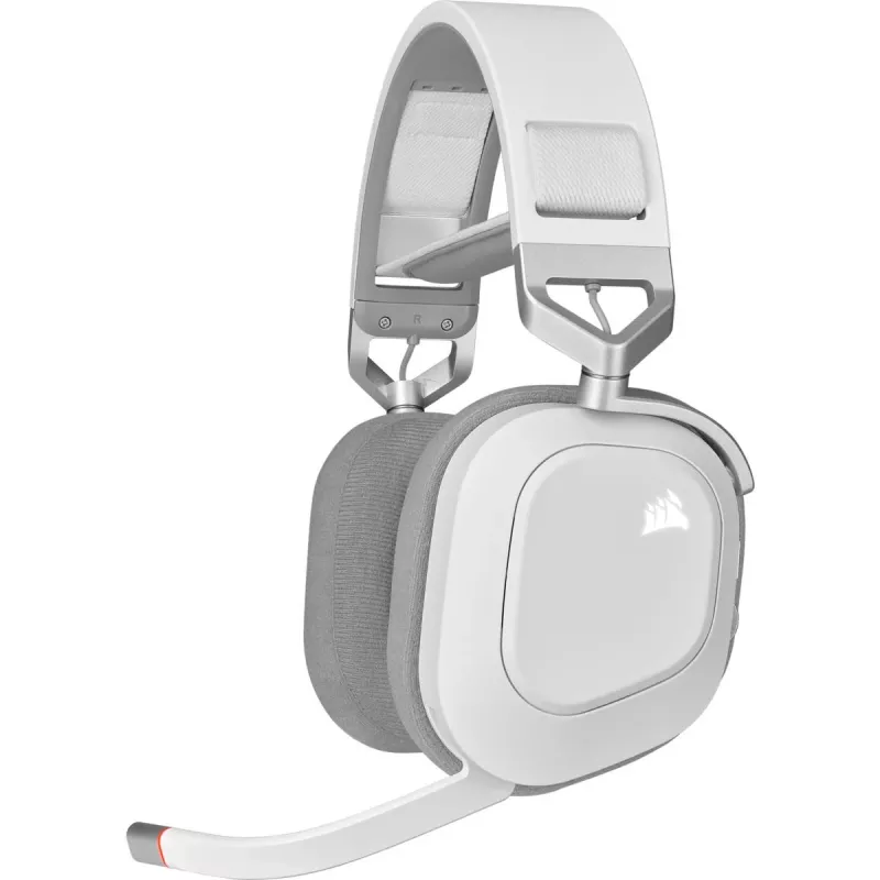 CORSAIR Žaidimų ausinės Hs80 - Belaidės - Baltos