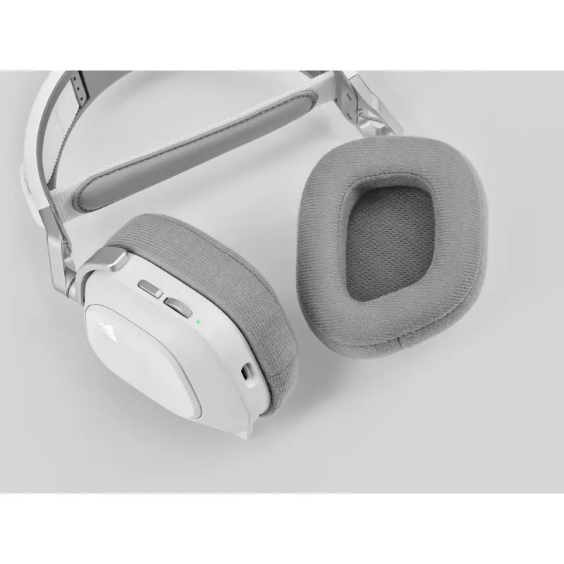 CORSAIR Žaidimų ausinės Hs80 - Belaidės - Baltos