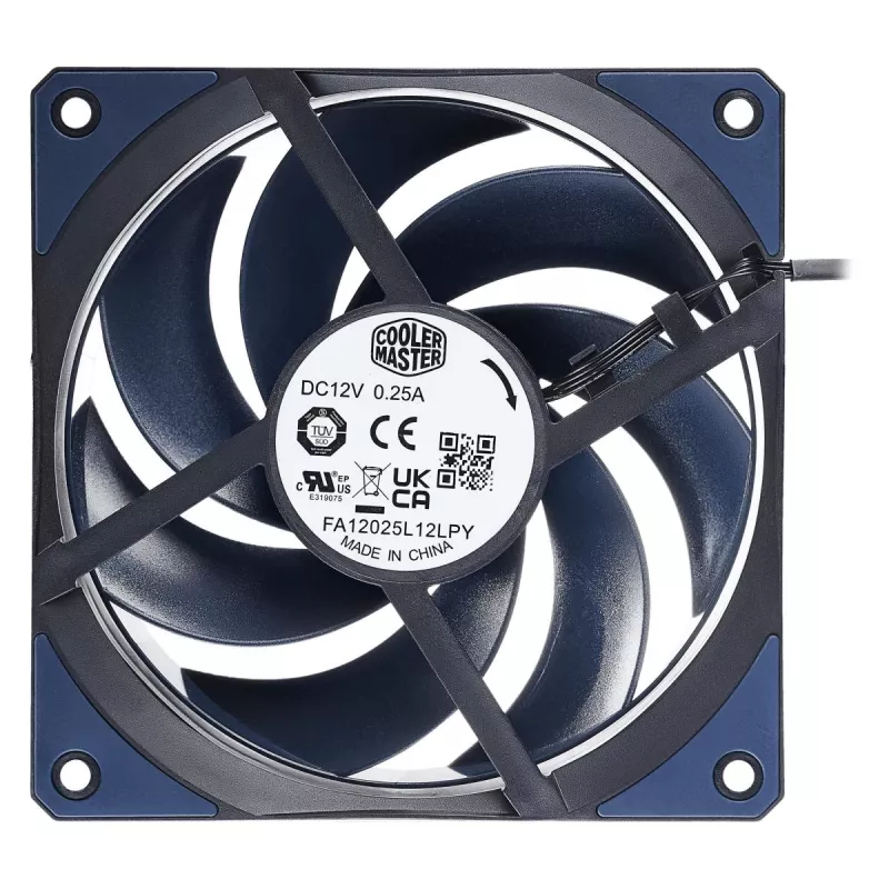 COOLER MASTER Case Fan Mobius 120 Non LED Juoda