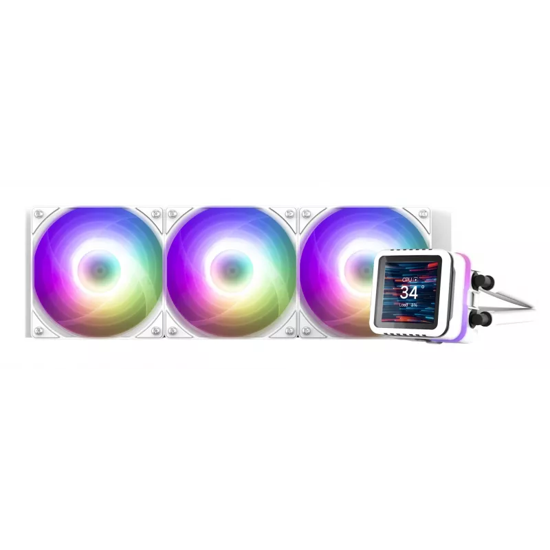 Zalman ALPHA2 DS A36 White Processor All-in-one liquid cooler 12 cm 1 vnt.