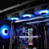 RAIJINTEK EOS 12 RBW ADD 120 mm hidraulinio guolio PWM ventiliatorius, 2 vnt., juodas/baltas