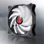 RAIJINTEK EOS 12 RBW ADD 120 mm hidraulinio guolio PWM ventiliatorius, 2 vnt., juodas/baltas