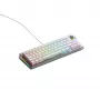 Mechaninė žaidimų klaviatūra GLORIOUS GMMK 3 PRO 65% laidinė USB, QWERTY US, RGB, sidabrinė, 2 m laidas