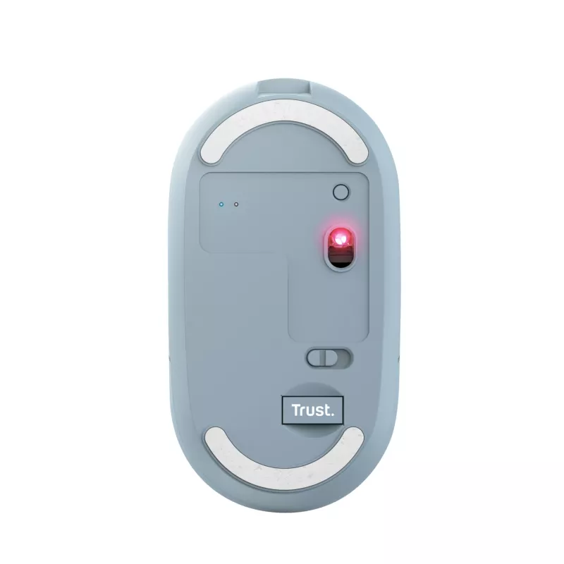 „Trust Puck“ pelė, biuro, abiem rankoms tinkama, RF belaidė + Bluetooth, 1600 DPI