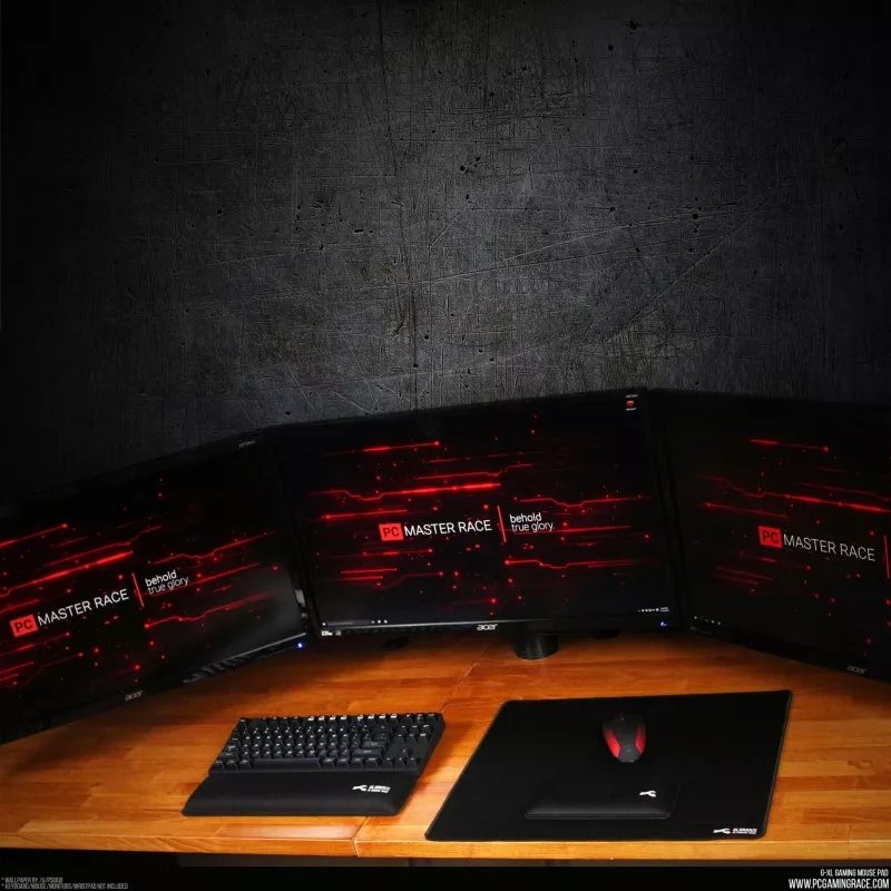 Glorious Gaming G-XL žaidimų pelės kilimėlis, juodas