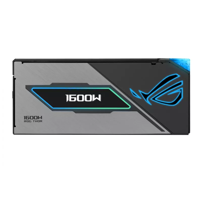 Maitinimo blokas ASUS ROG THOR-1600T3-GAMING 1600 W, 80 PLUS Titanium, ATX 3.1, pilnai modulinis, OLED ekranas