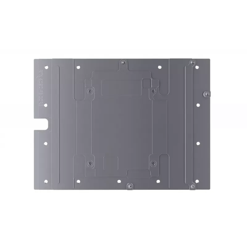 Vandens blokas + galinė plokštė Alphacool 13456 Akrilas Aliuminis Juoda Sidabrinė Skaidri