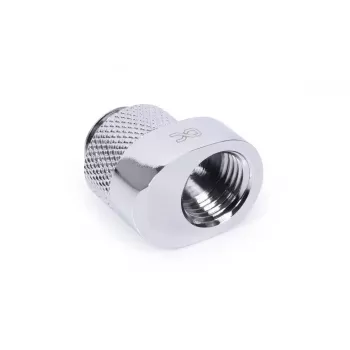Jungtis Alphacool 17603 žalvaris chromuota 24 mm plotis 22,5 mm gylis 18,5 mm aukštis