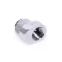 Jungtis Alphacool 17603 žalvaris chromuota 24 mm plotis 22,5 mm gylis 18,5 mm aukštis