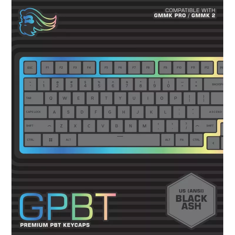 Glorious Gaming GPBT klaviatūros klavišų dangteliai