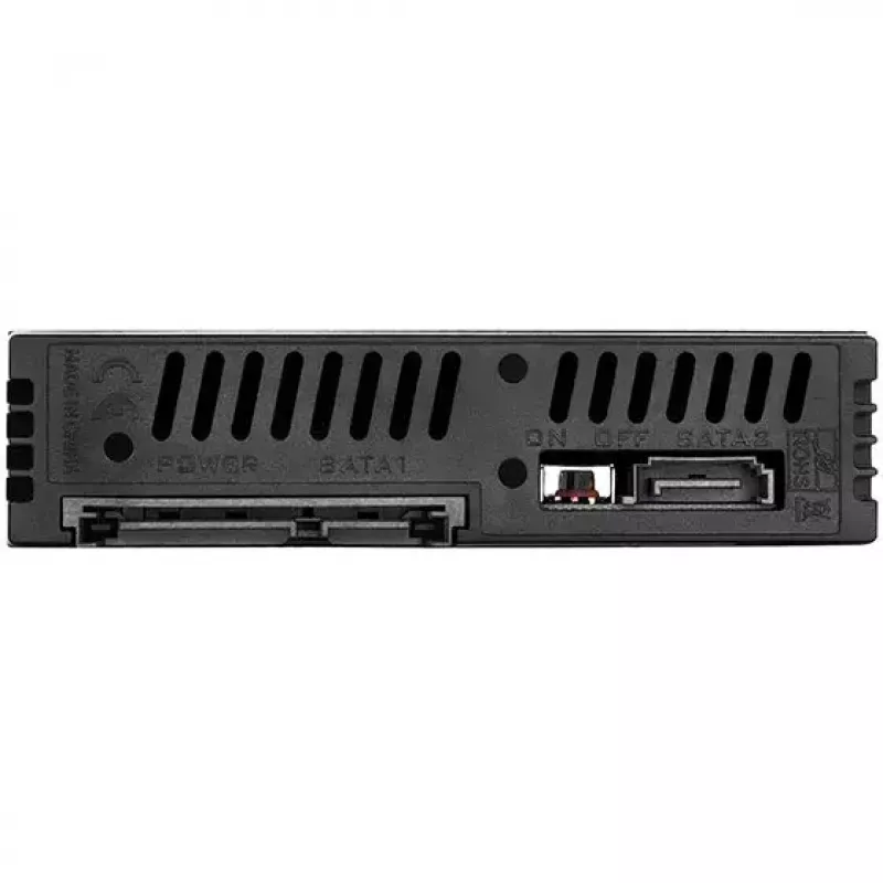 Drive Bay Panel Sidabrinėstone SST-FS202B Juoda