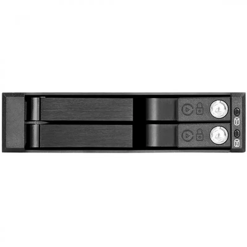 Drive Bay Panel Sidabrinėstone SST-FS202B Juoda