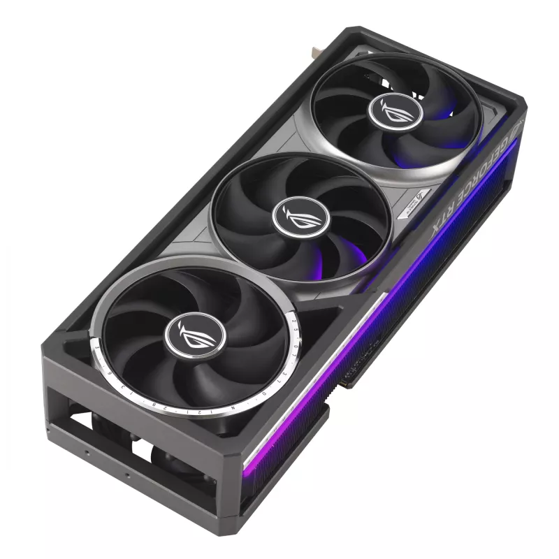 Vaizdo plokštė ASUS GeForce RTX 5090 — 32 GB GDDR7, 512 bitų, PCIe 5.0, 4 ventiliatoriai, 357,6×149,3×76 mm