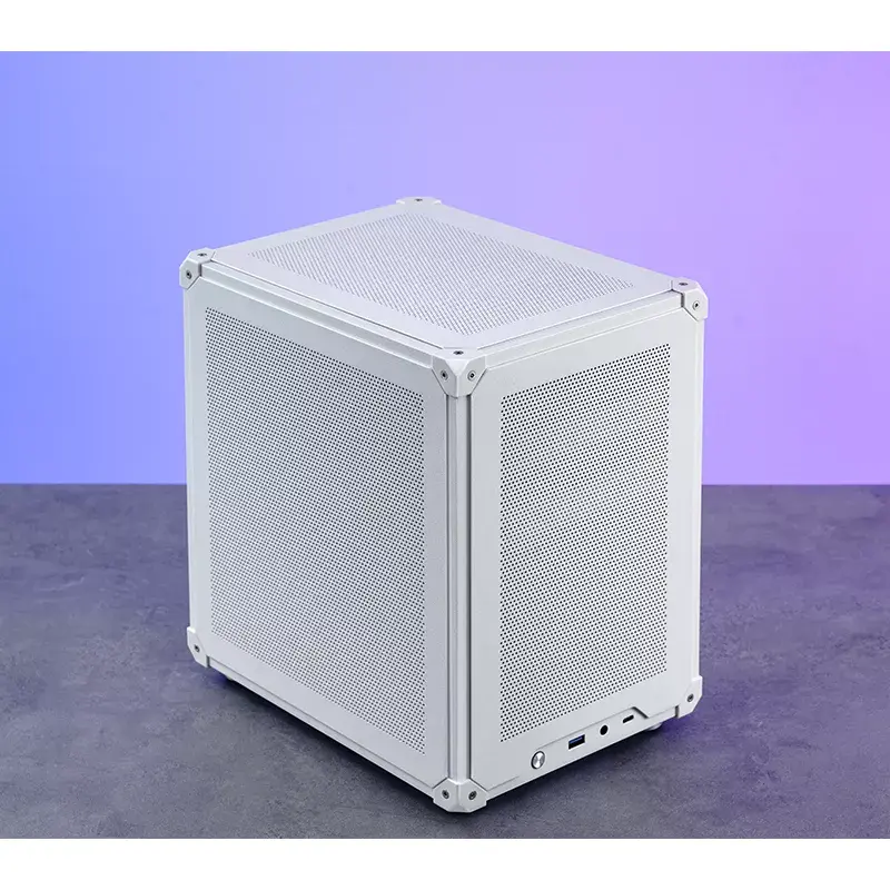 PC korpusas Jonsbo C6 Mini Tower baltas