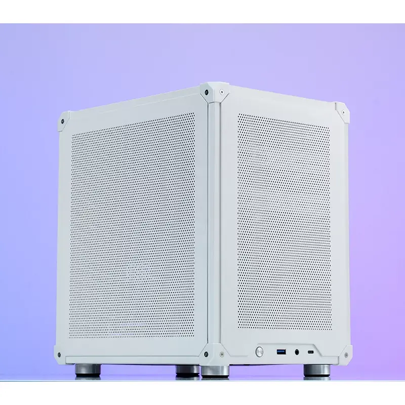 PC korpusas Jonsbo C6 Mini Tower baltas